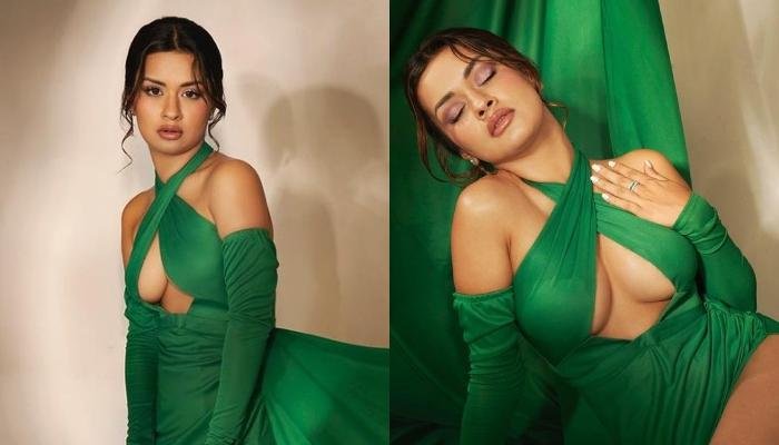 Avneet Kaur Looks Sexy In A Halter Neck Sultry Gown With A Front Cut-Out, Gets Brutally Slammed