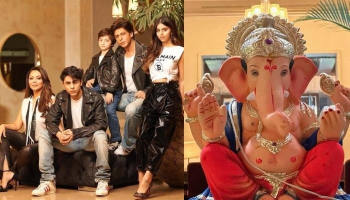 Shah Rukh Khan Welcomes Ganpati Bappa At His Home, Mannat, Drops A Pic With A Heartfelt Caption