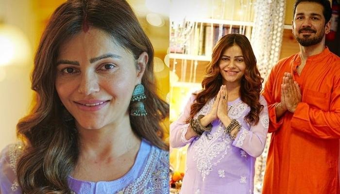 Rubina Dilaik Exudes Pregnancy Glow In Latest Photos Featuring Her And Abhinav