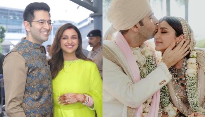 Parineeti Chopra Hugs Her ‘Saas’ And ‘Sasur Ji’, Post Getting Hitched To Raghav, Video Goes Viral