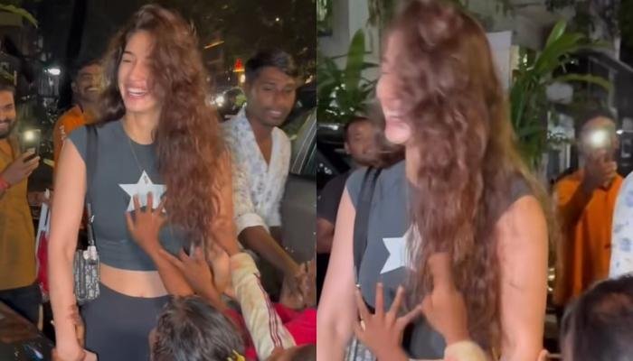 Disha Patani Keeps Her Calm As Poor Kids Touch Her Inappropriately Post BF, Alex