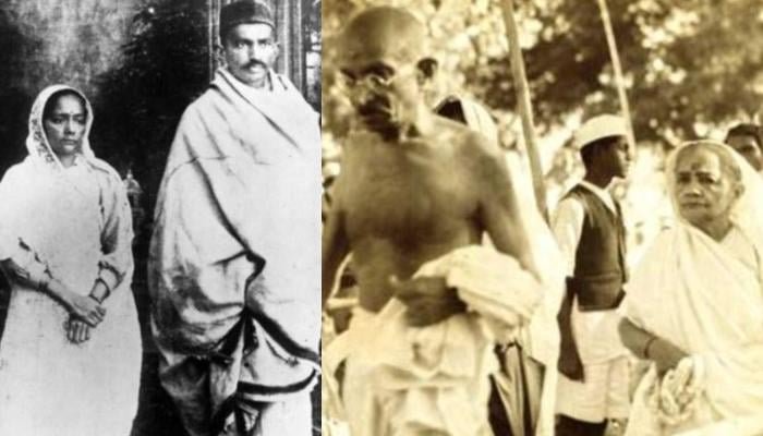 Inside Mahatma Gandhi And Kasturba Gandhi