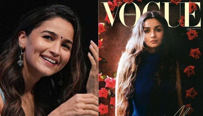 Alia Bhatt Serves Vintage Look For Cover Of Vogue Singapore, Netizens React,