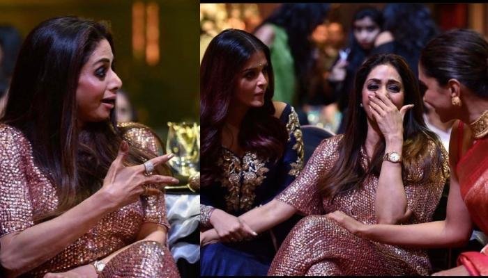 Rare Pictures Of Sridevi Chit-Chatting With Aishwarya Rai And Deepika A Few Days Before Her Demise